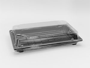 Sushi Tray 1,5 mit Deckel aus PP